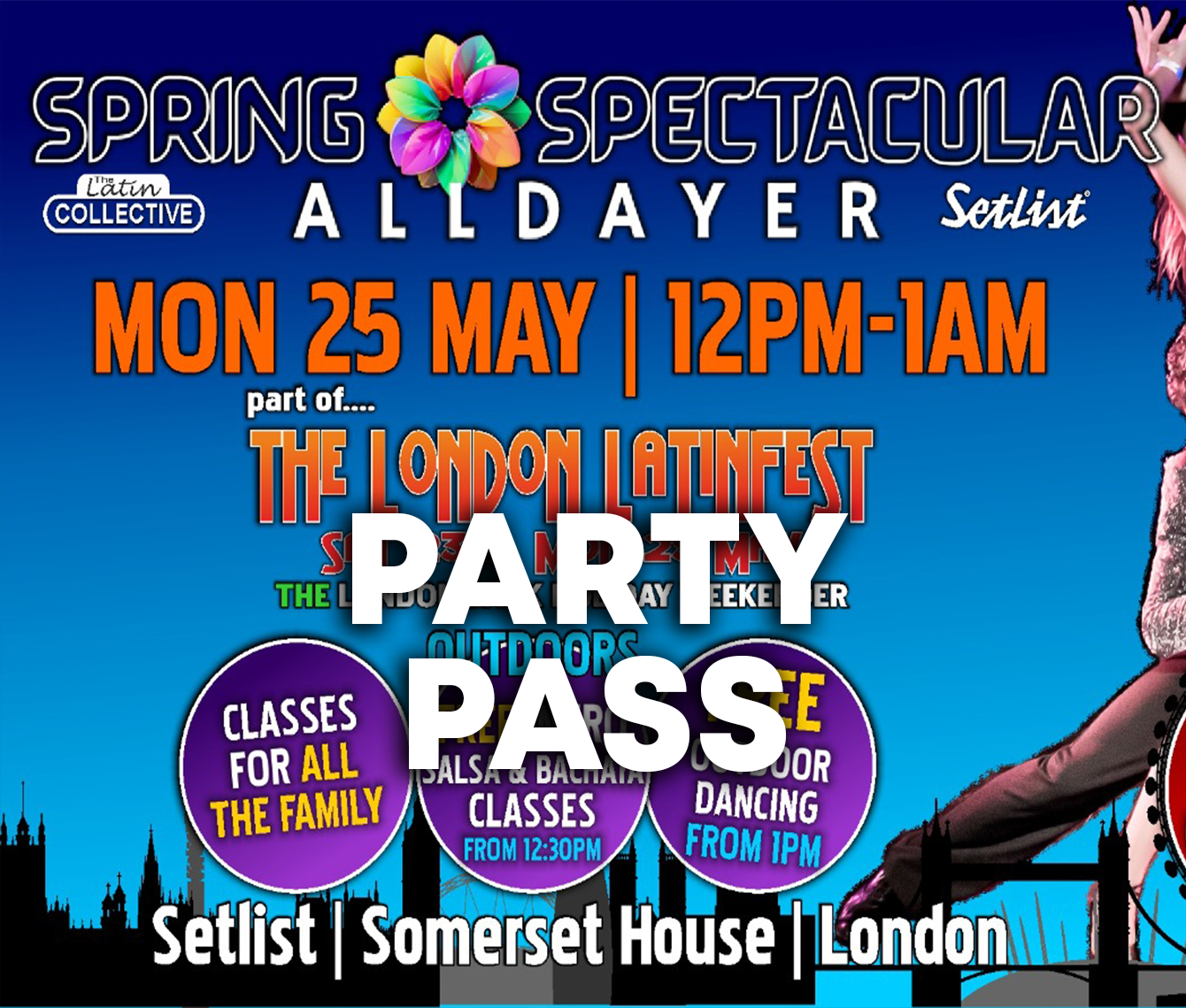 Spring Spectacular All Dayer 25th May 2026 - Party Pass